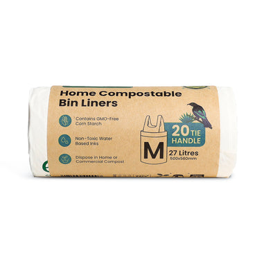 Ecopack 27L Compostable Bin Liners Medium