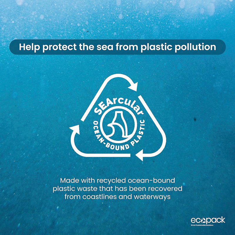 dog poop bags help protect the sea from plastic pollution