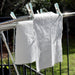 Drying the Multi-Purpose Bamboo Cleaning Cloths Outside